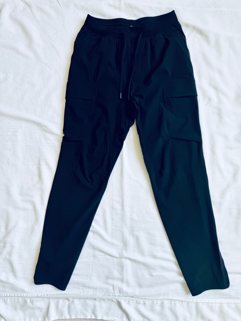 Lululemon Men’s Black Nylon Cargo Pants